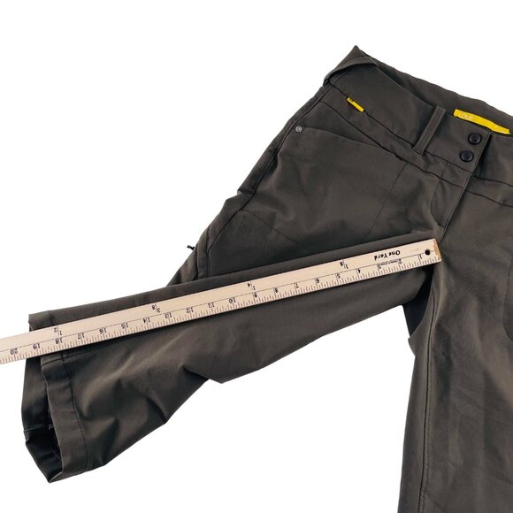 Lole Womens Outdoor Adventure Capri Pants Size 8 Green - Picture 6 of 7